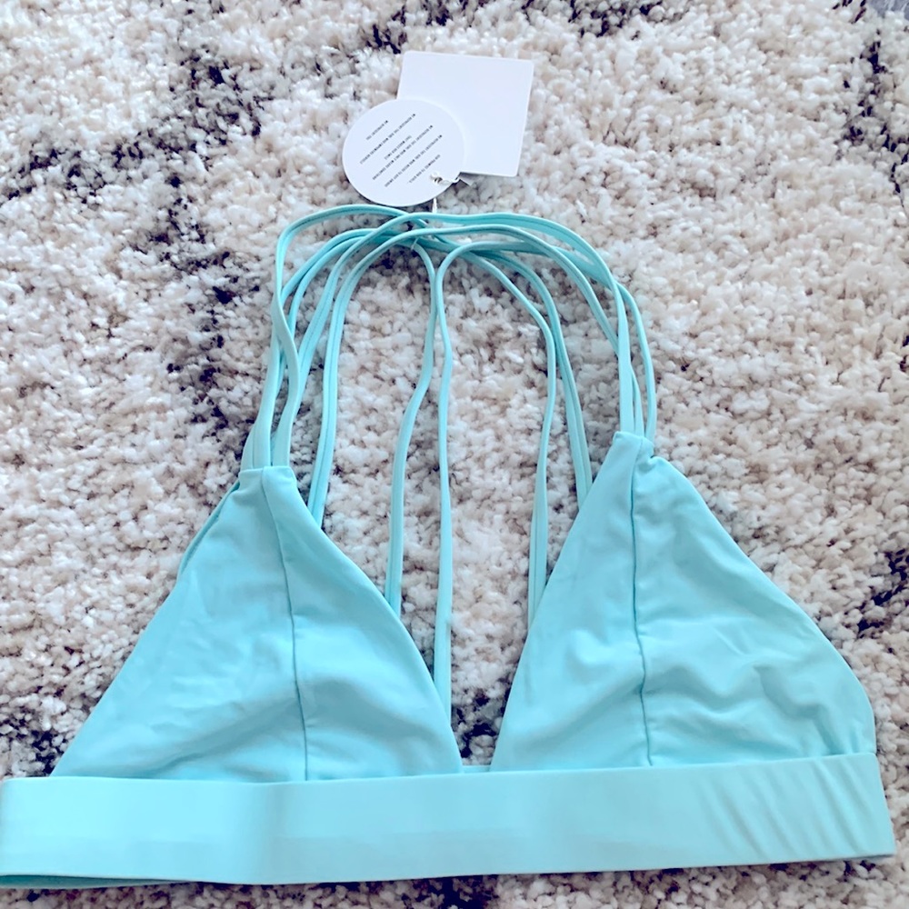 Kulani Kinis Cross Back Bikini Top XL